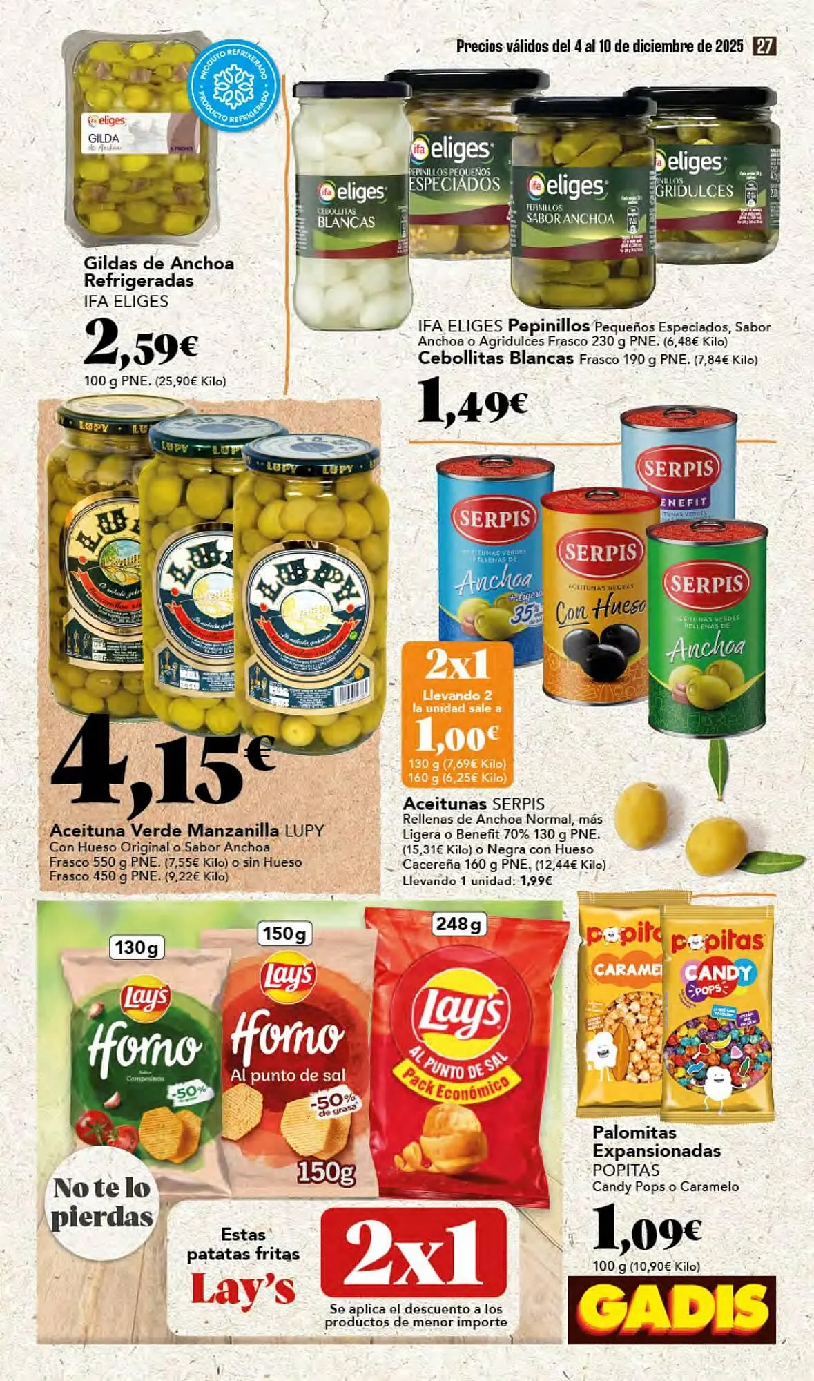 Catálogo de Folleto Gadis 4 de diciembre al 10 de diciembre 2025 - Página 27