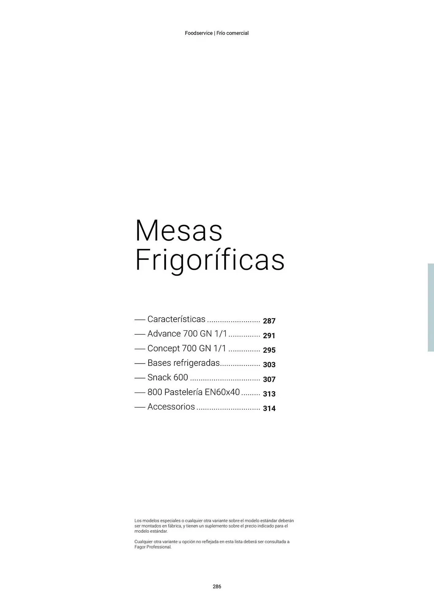 Catálogo de Folleto Fagor 3 de marzo al 1 de enero 2026 - Página 287