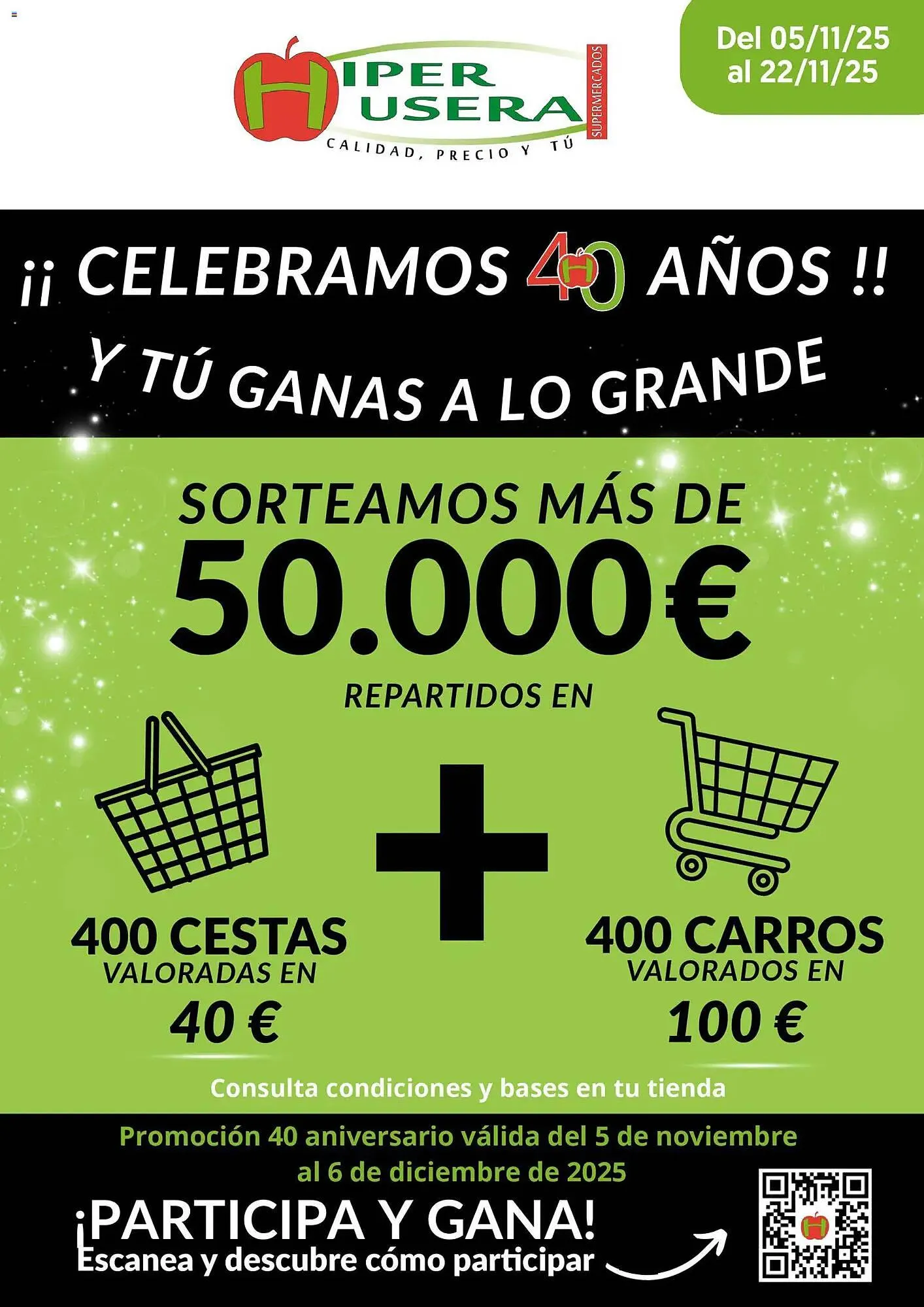 Catálogo de Catálogo Hiper Usera 5 de noviembre al 22 de noviembre 2025 - Página 1