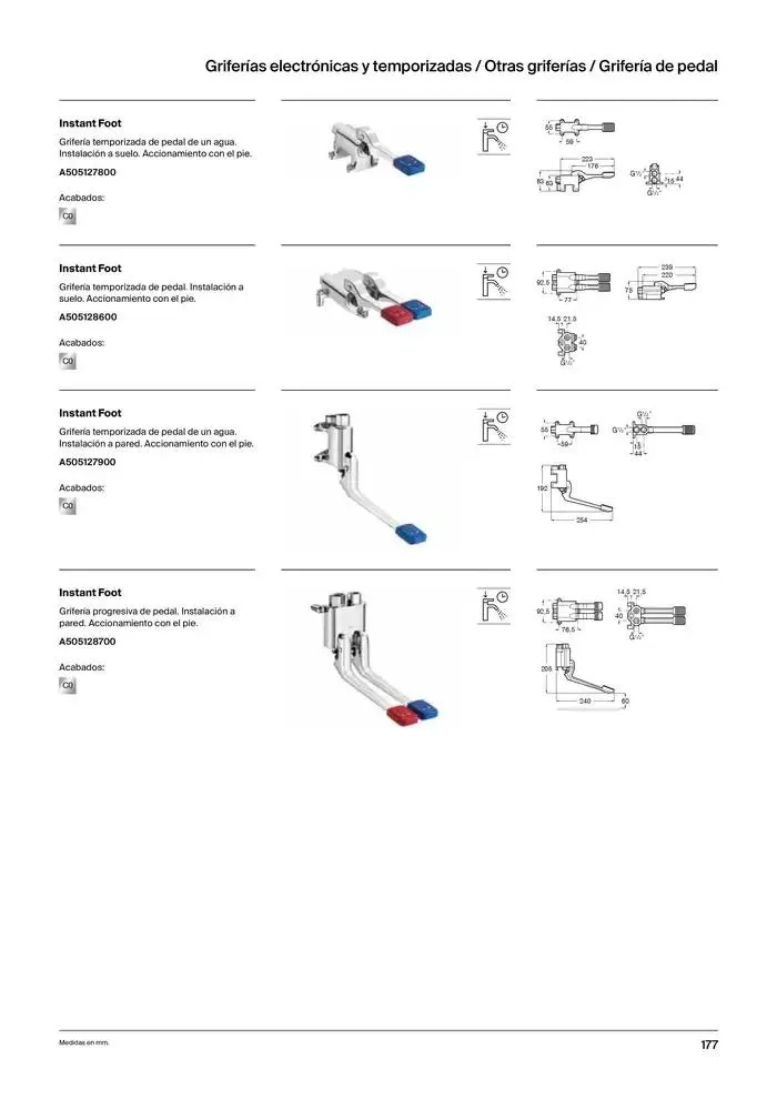 Catálogo de Grifería 9 de enero al 31 de diciembre 2025 - Página 179