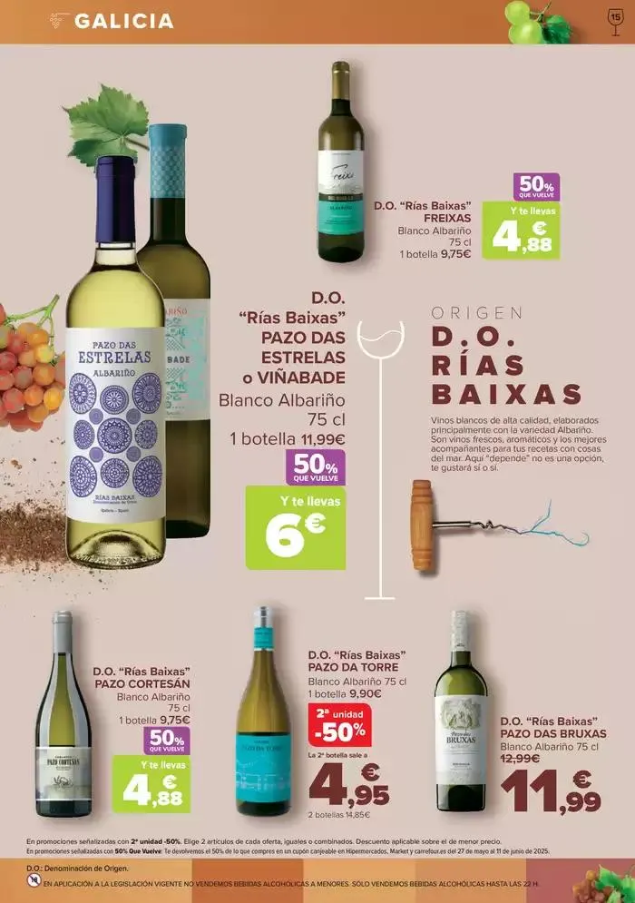 Catálogo de RUTA DE LOS VINOS 13 de mayo al 26 de mayo 2025 - Página 15