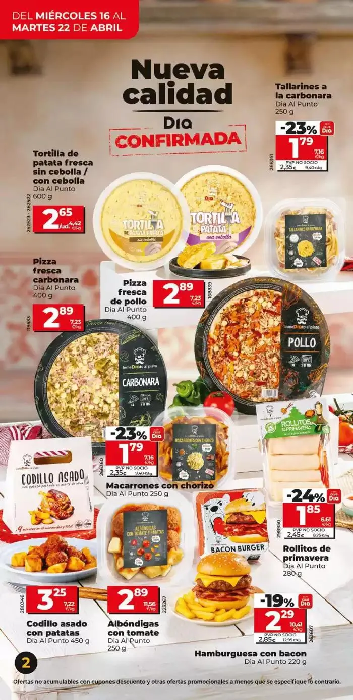 Catálogo de Tu nuevo Dia del 16/04 al 22/04 16 de abril al 22 de abril 2025 - Página 2