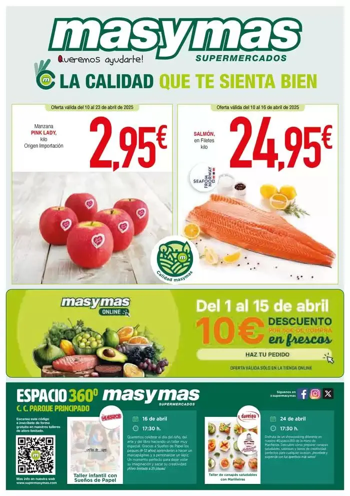 Catálogo de Oferta válida del 10 al 23 de abril 10 de abril al 23 de abril 2025 - Página 1