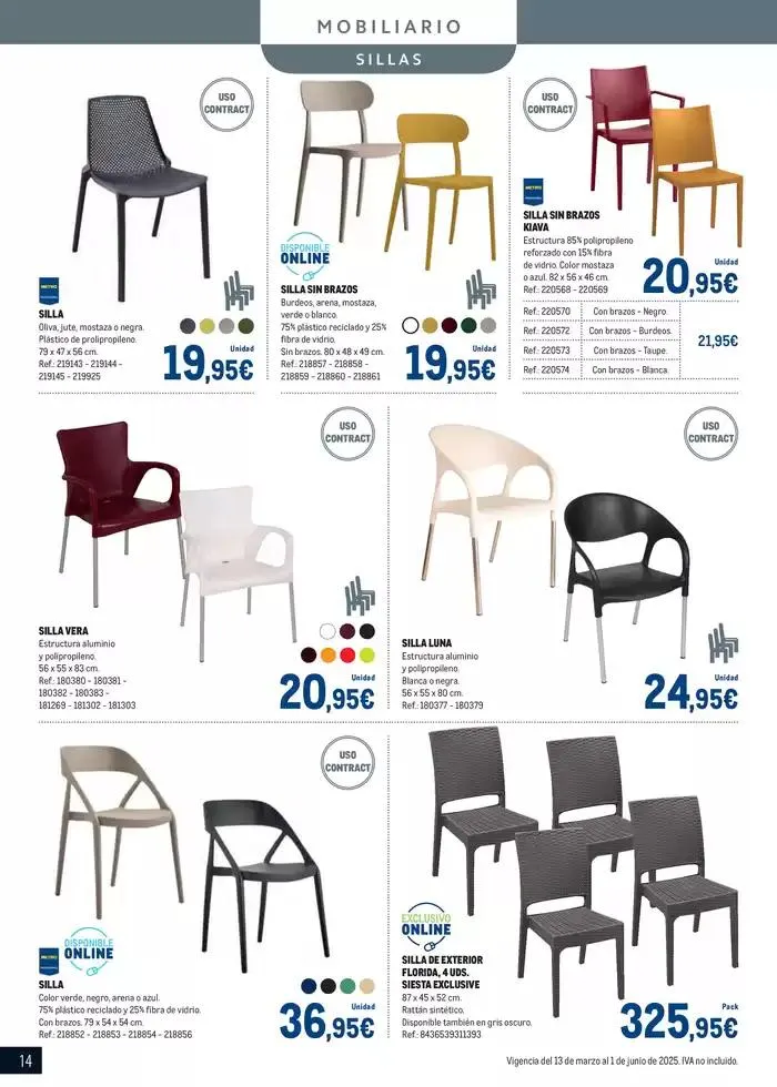 Catálogo de Especial Terrazas 13 de marzo al 1 de junio 2025 - Página 14