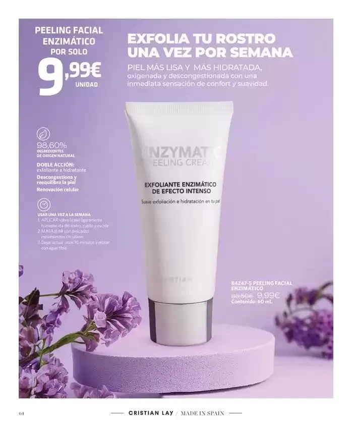 Catálogo de Catálogo Cristian Lay 3 de marzo al 23 de marzo 2025 - Página 64