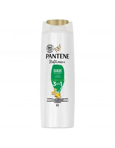 Champú suave y liso