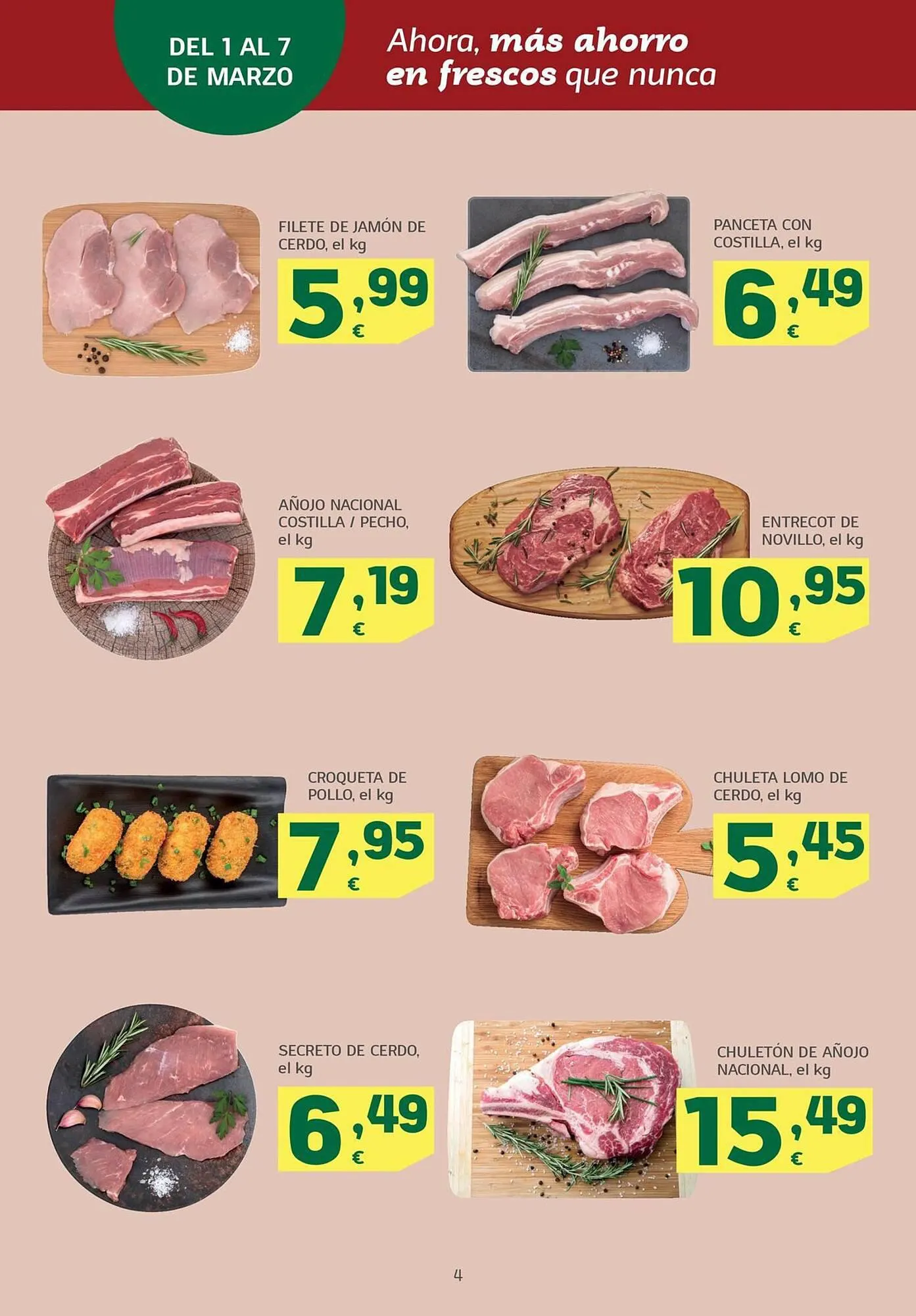 Catálogo de Folleto HiperDino 1 de marzo al 7 de marzo 2024 - Página 4