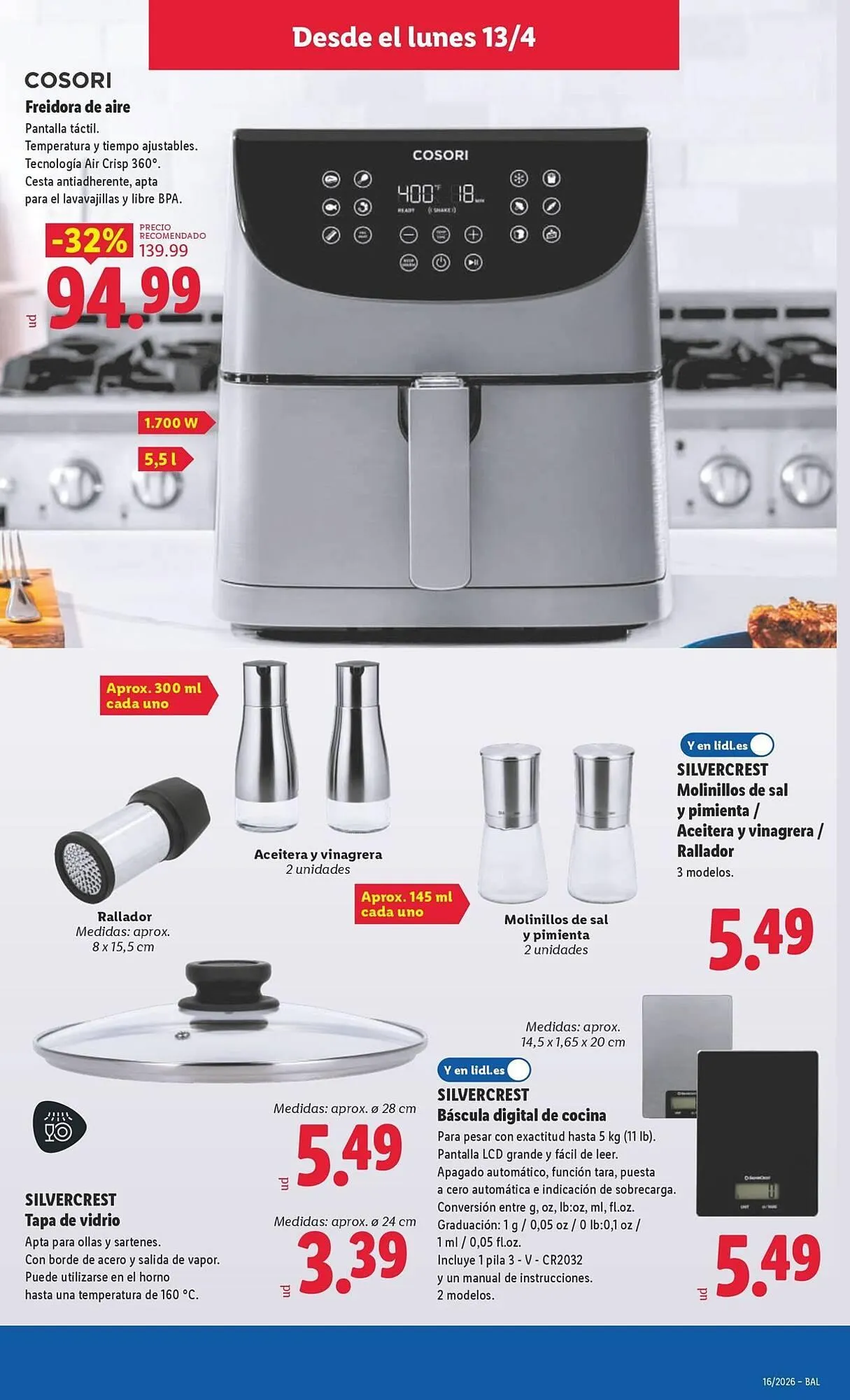 Catálogo de Catálogo Lidl 13 de abril al 19 de abril 2026 - Página 9