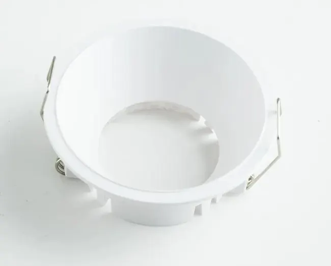 Foco empotrado redondo blanco sin bombilla