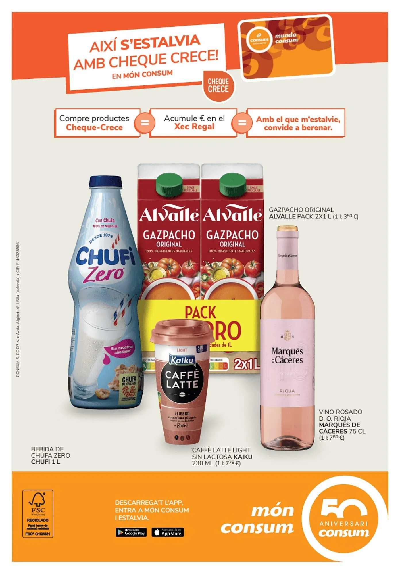 Catálogo de Folleto Consum 24 de julio al 27 de agosto 2025 - Página 24