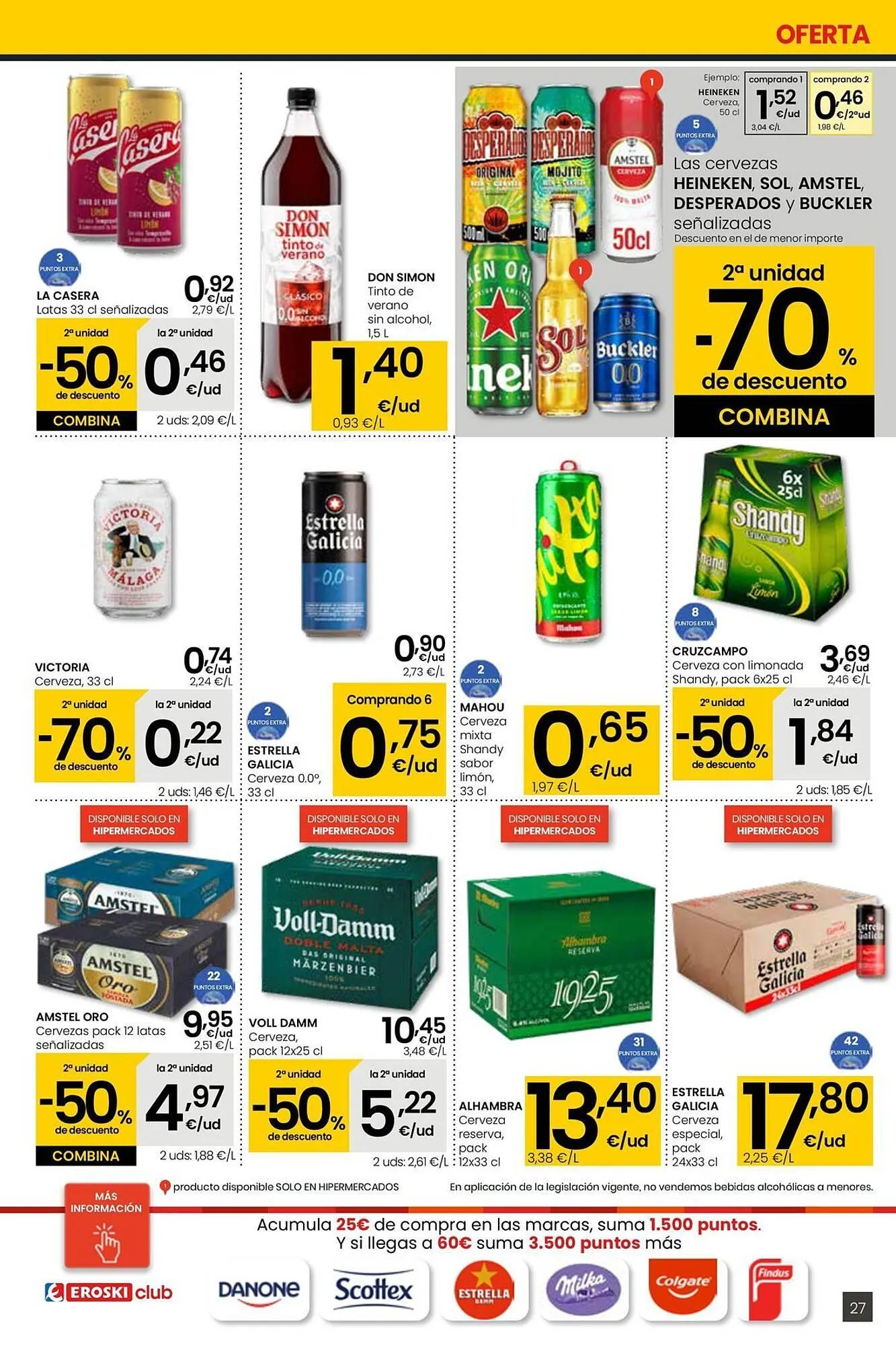 Catálogo de Folleto Eroski 17 de julio al 29 de julio 2025 - Página 27