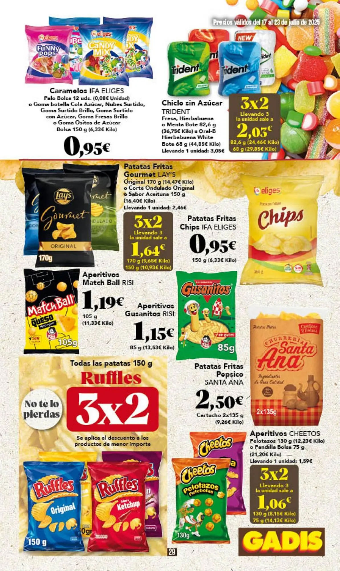 Catálogo de Folleto Gadis 17 de julio al 23 de julio 2025 - Página 29