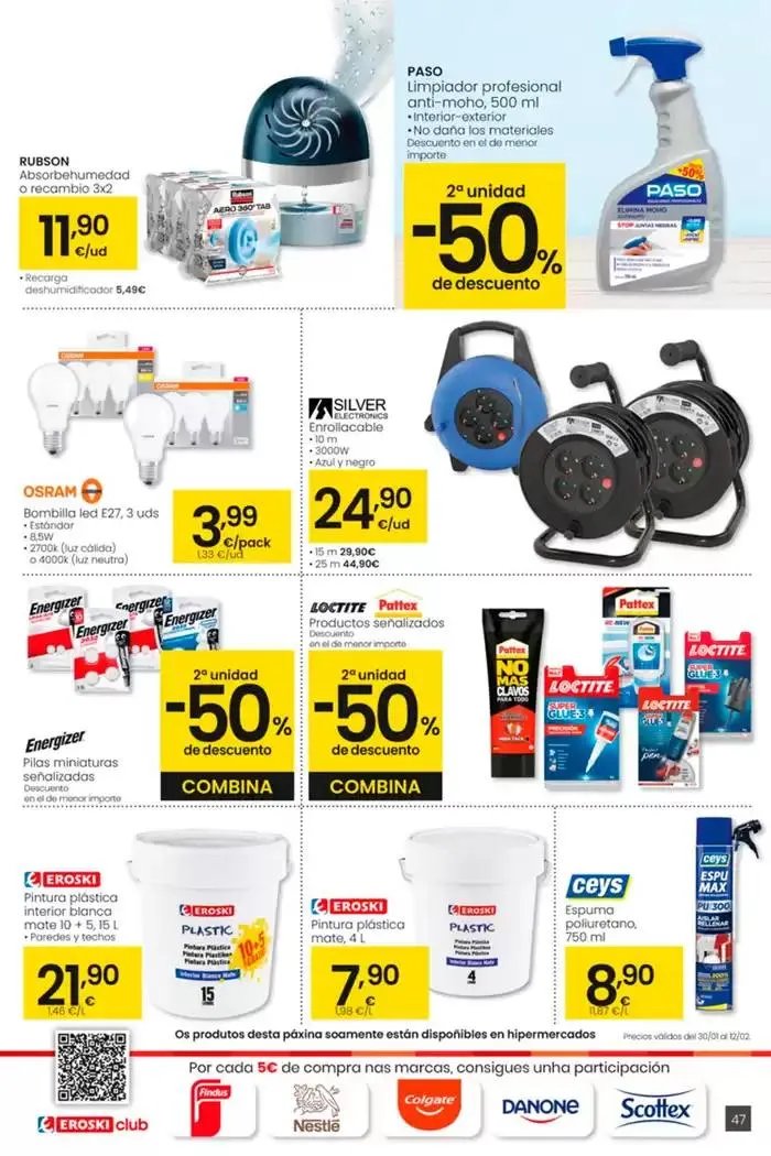 Catálogo de Sempre a bo prezo 30 de enero al 11 de febrero 2025 - Página 47
