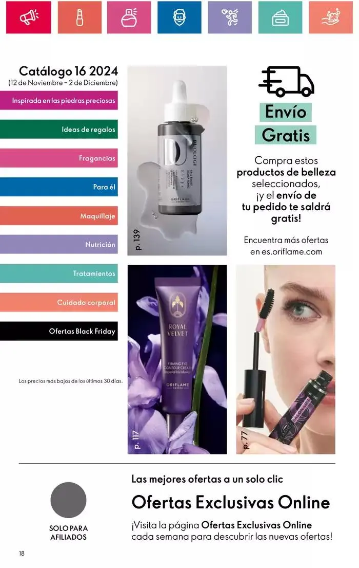 Catálogo de ES TU MOMENTO DE BRILLAR  12 de noviembre al 2 de diciembre 2024 - Página 18