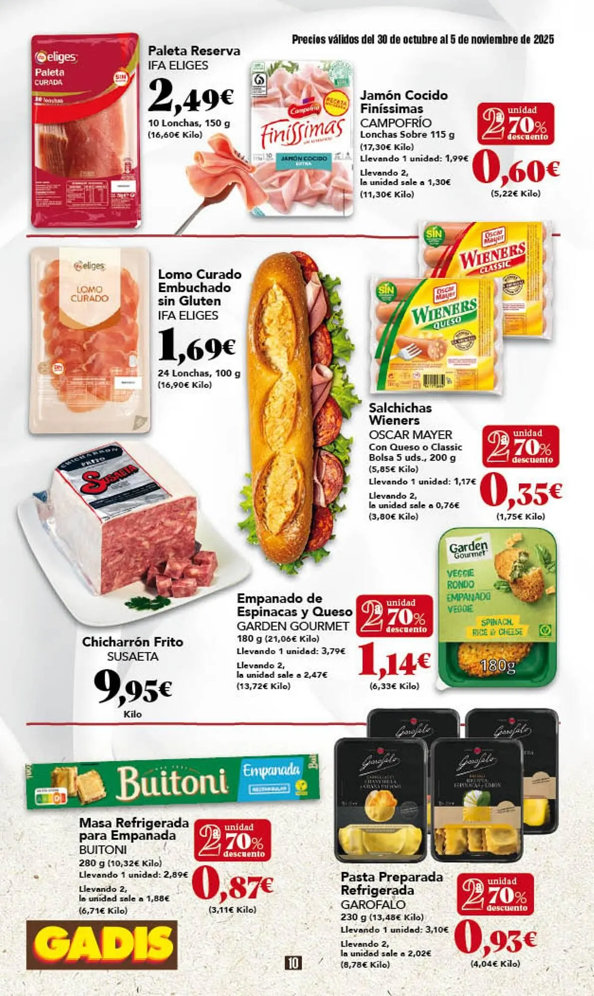 Catálogo de Folleto Gadis 30 de octubre al 5 de noviembre 2025 - Página 10