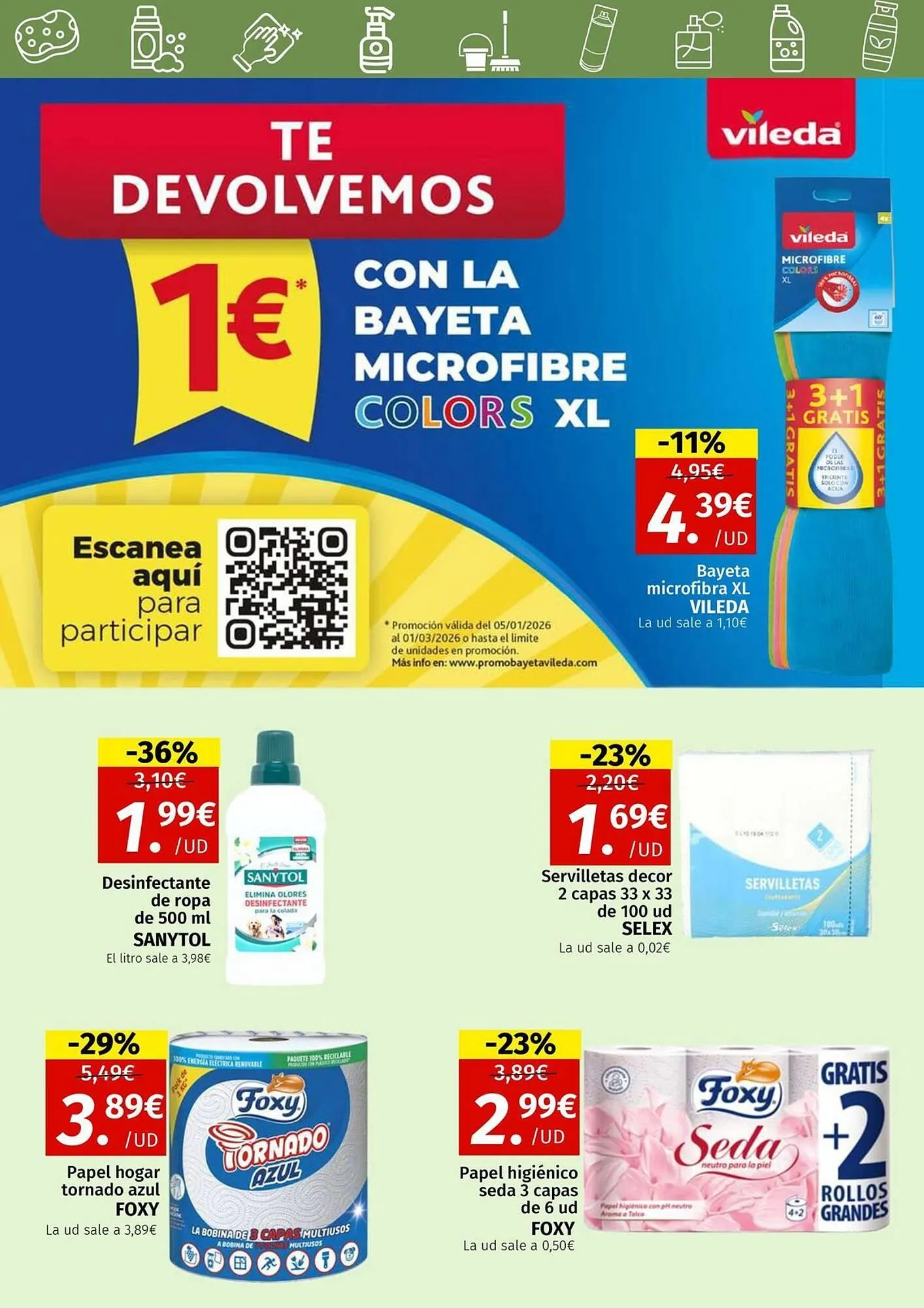 Catálogo de Folleto Maskom Supermercados 2 de febrero al 1 de marzo 2026 - Página 23