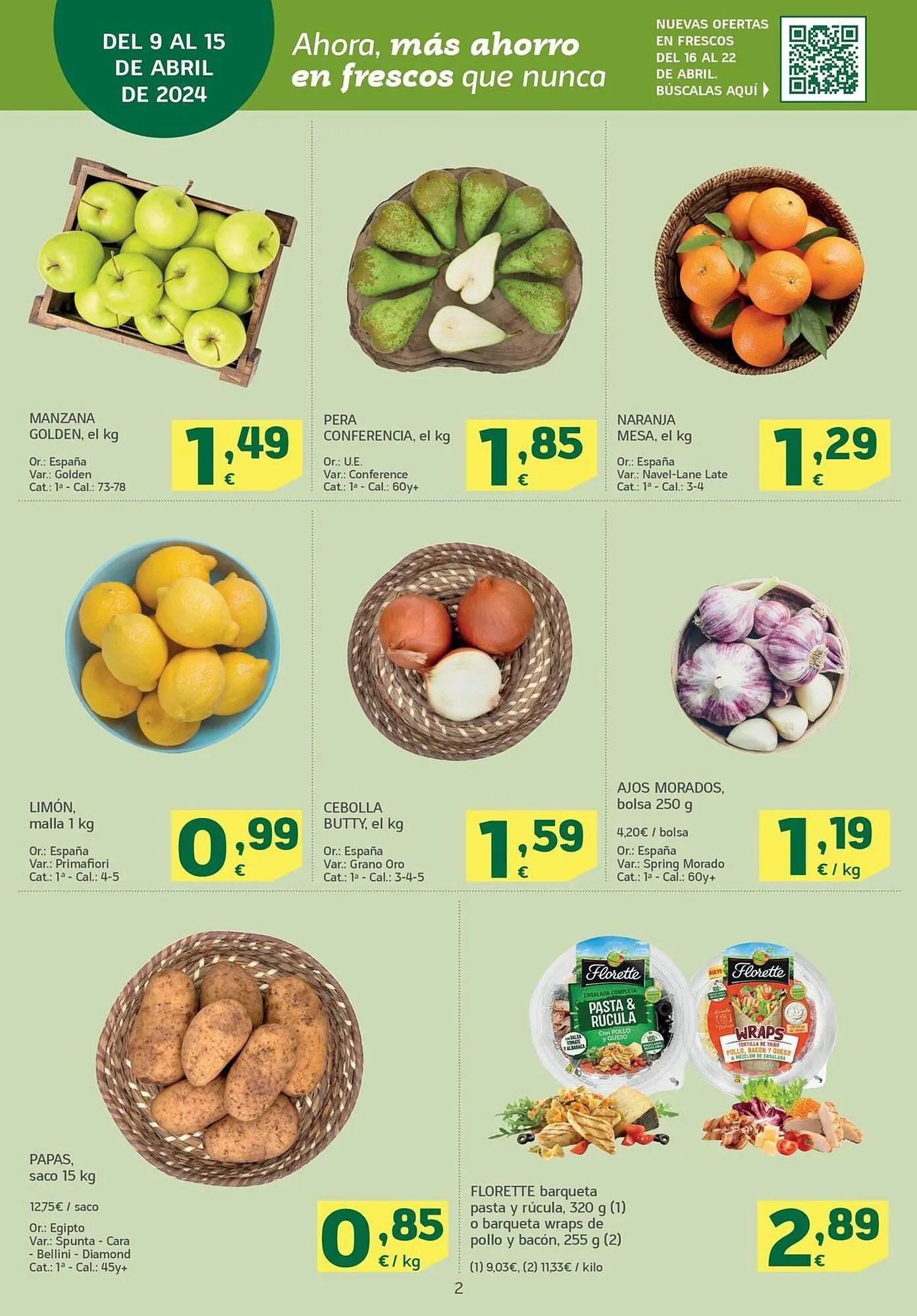 Catálogo de Folleto HiperDino 9 de abril al 22 de abril 2024 - Página 2