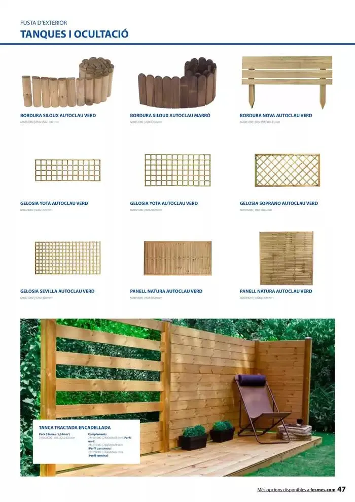 Catálogo de Tot en fusta 1 de enero al 31 de diciembre 2025 - Página 47