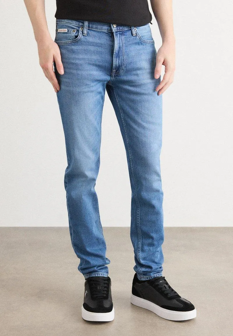 SLIM TAPER - Vaqueros tapered - blue