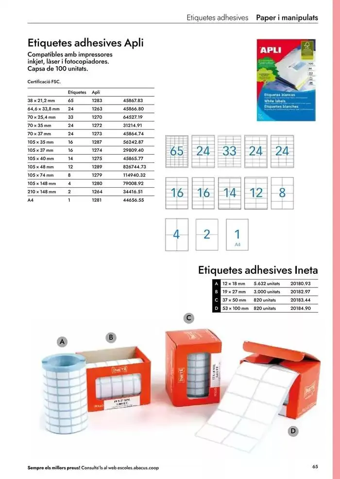 Catálogo de Catàleg Escolar 2025-2026 6 de mayo al 31 de diciembre 2026 - Página 67