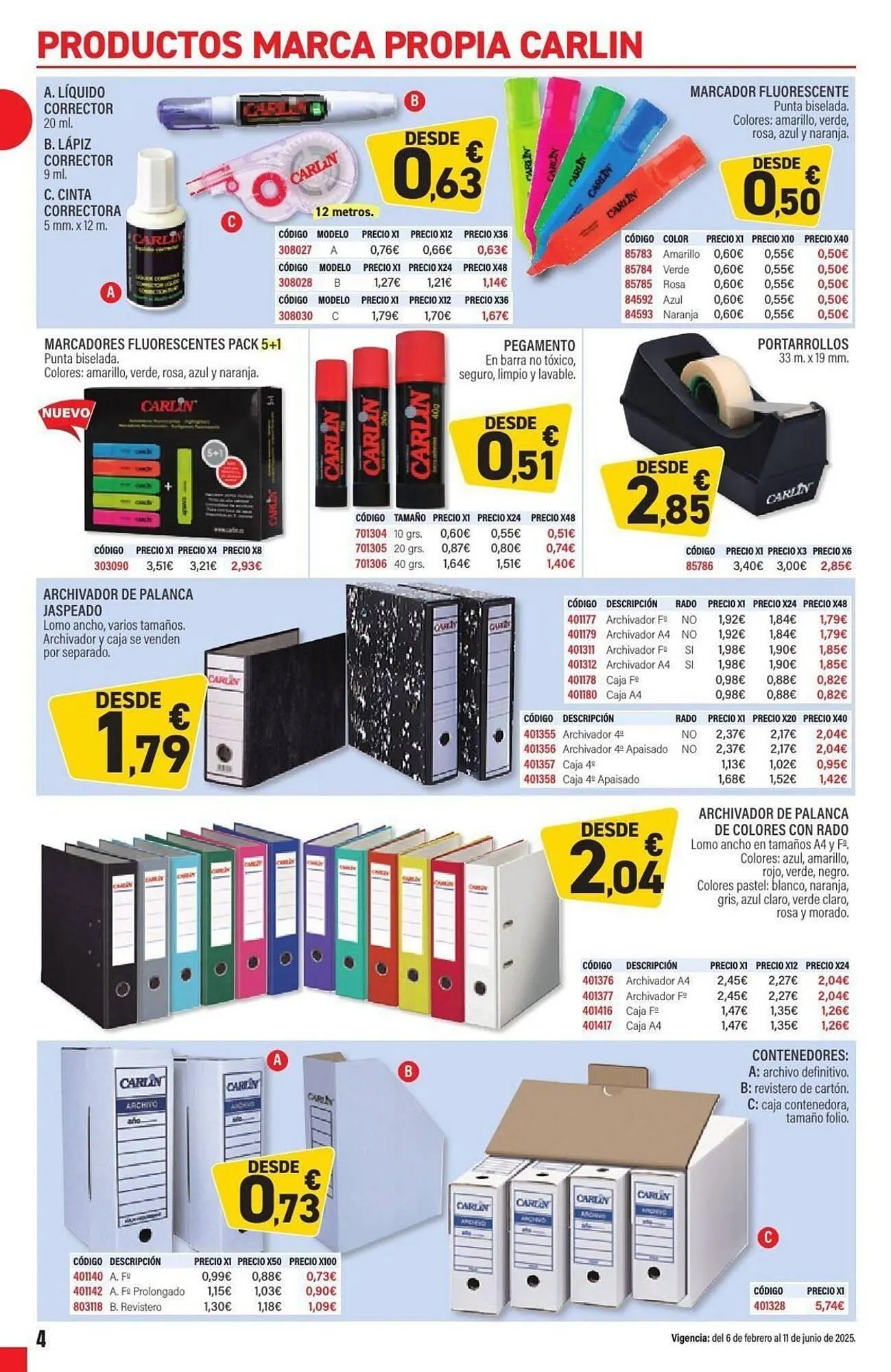 Catálogo de Folleto Carlin 13 de junio al 11 de octubre 2025 - Página 4