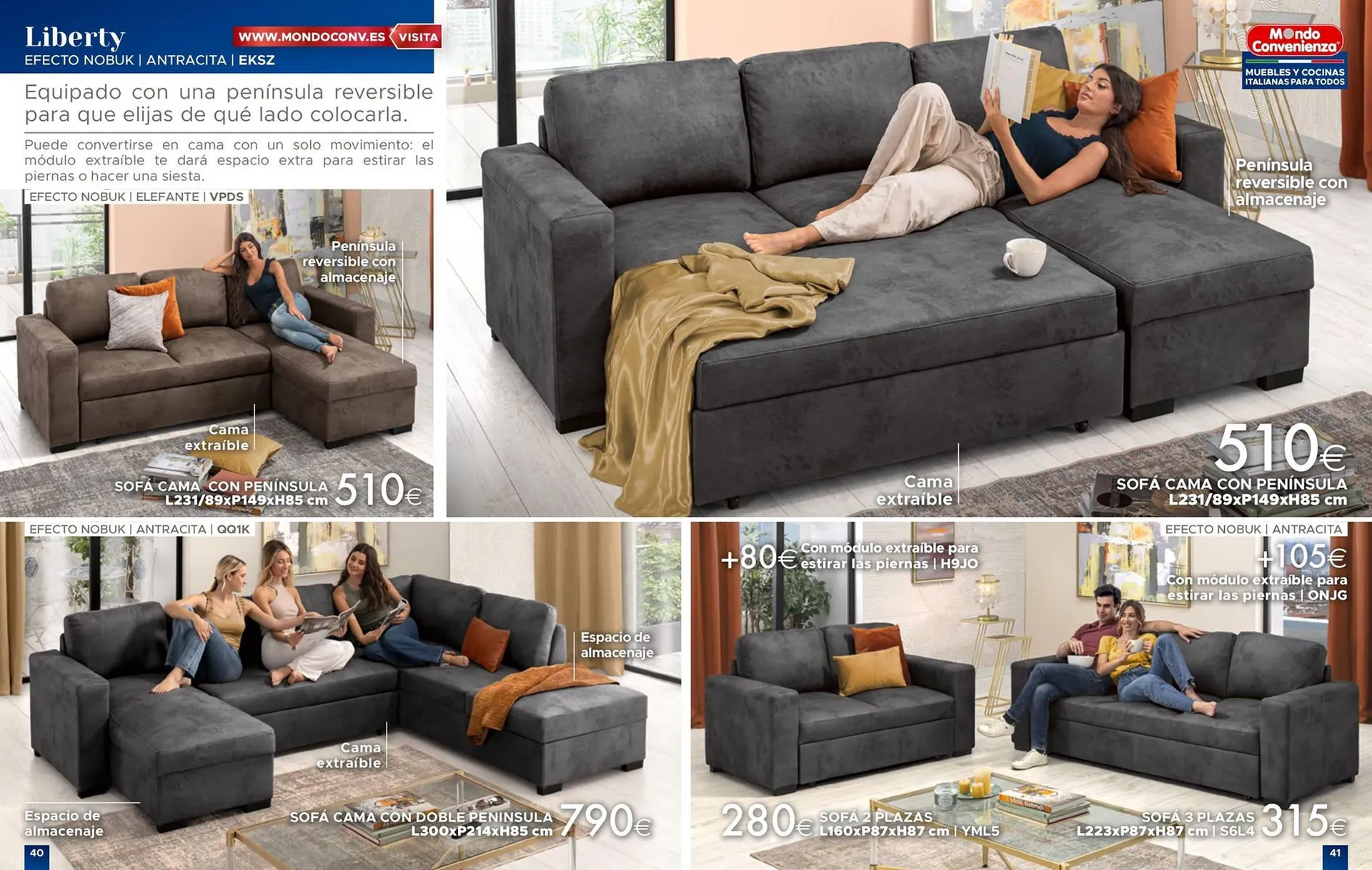 Catálogo de Folleto Mondo Convenienza 20 de noviembre al 31 de marzo 2024 - Página 22