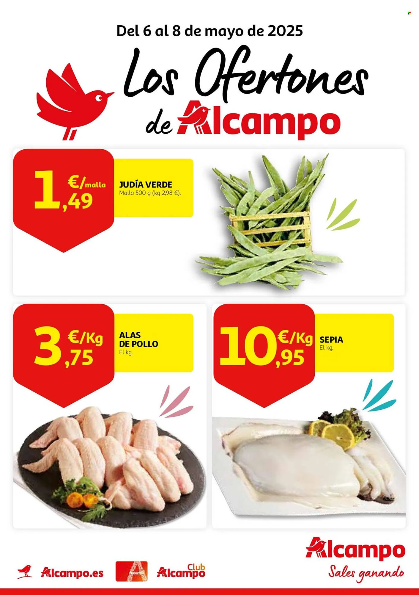 Catálogo de Folleto Alcampo 6 de mayo al 8 de mayo 2025 - Página 1