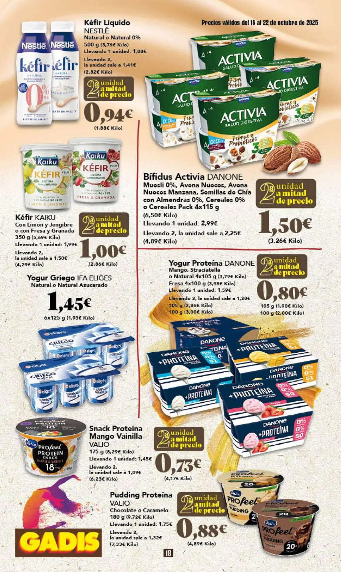 Catálogo de Folleto Gadis 16 de octubre al 22 de octubre 2025 - Página 18