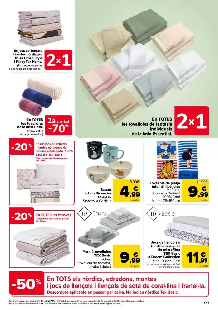 Catálogo de 50% QUE VUELVE + 3x2 10 de abril al 21 de abril 2025 - Página 59