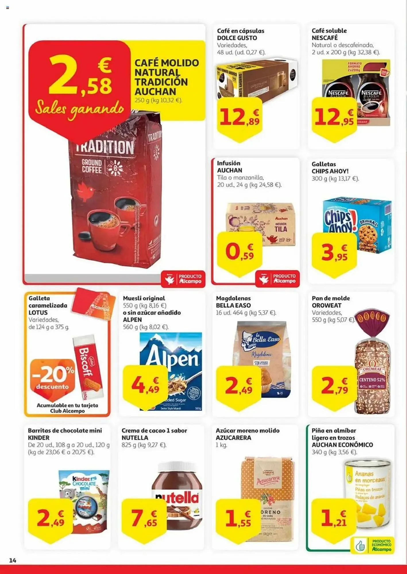 Catálogo de Folleto Alcampo 8 de abril al 21 de abril 2025 - Página 14