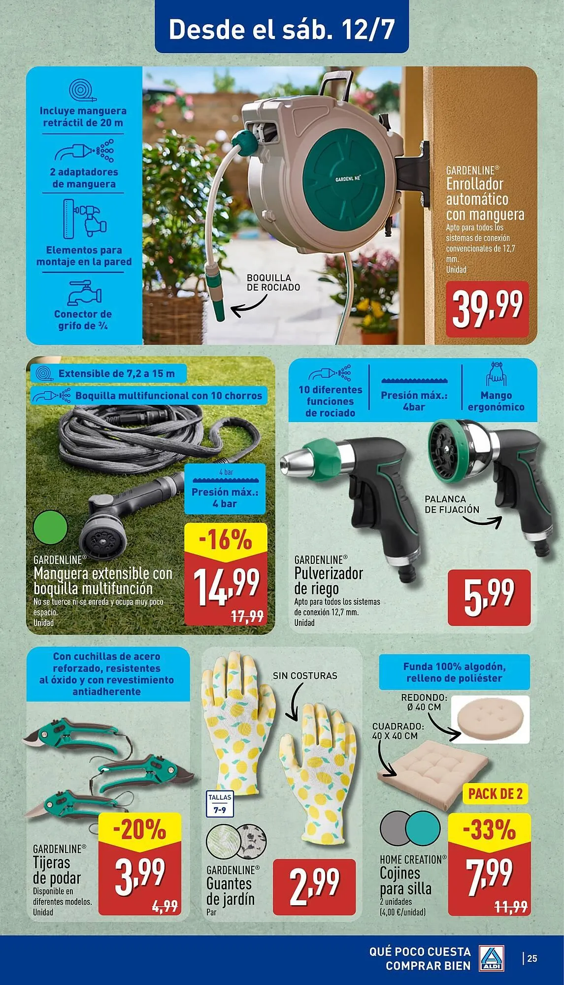 Catálogo de Folleto ALDI 7 de julio al 13 de julio 2025 - Página 25