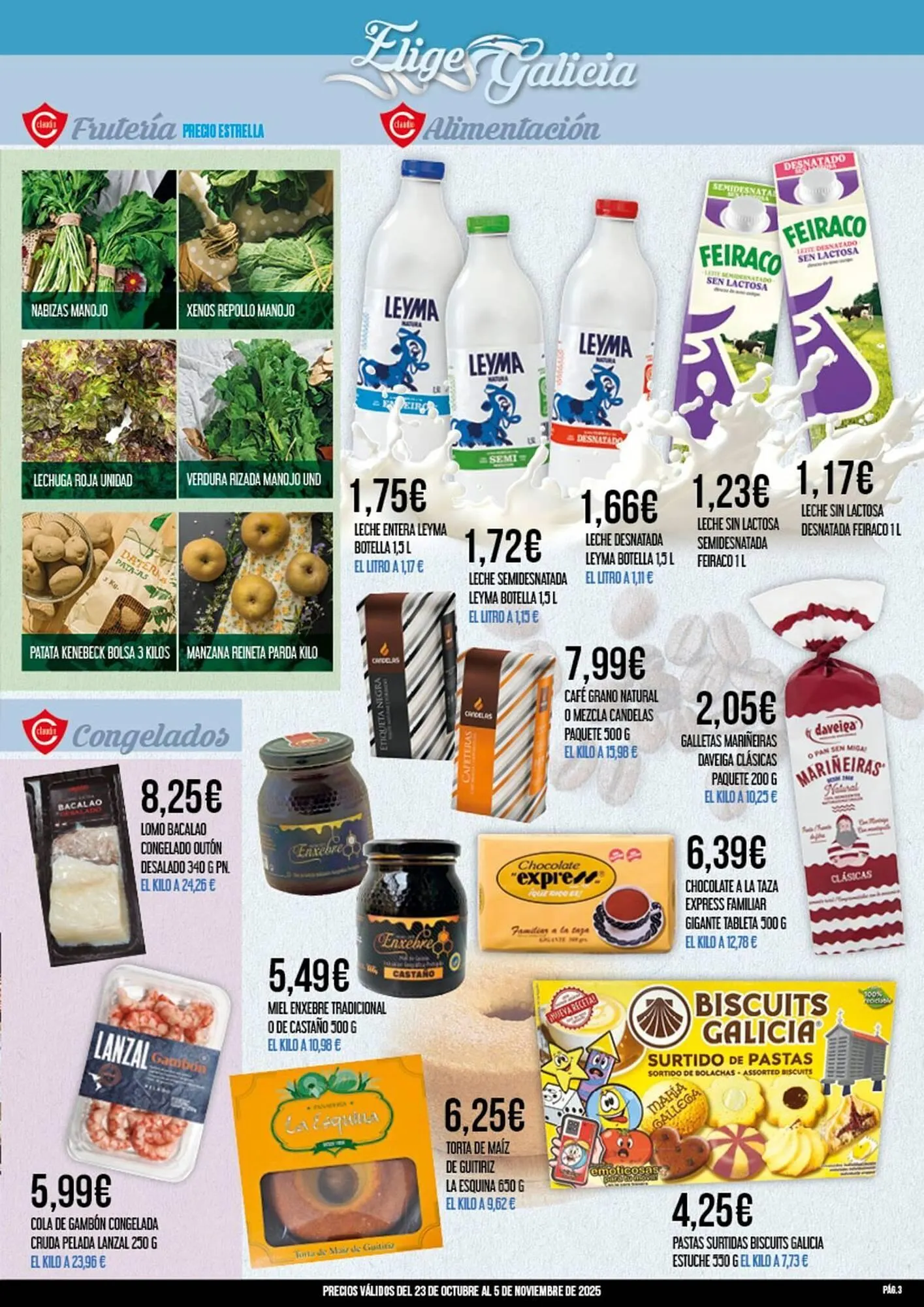 Catálogo de Folleto Claudio 24 de octubre al 5 de noviembre 2025 - Página 3