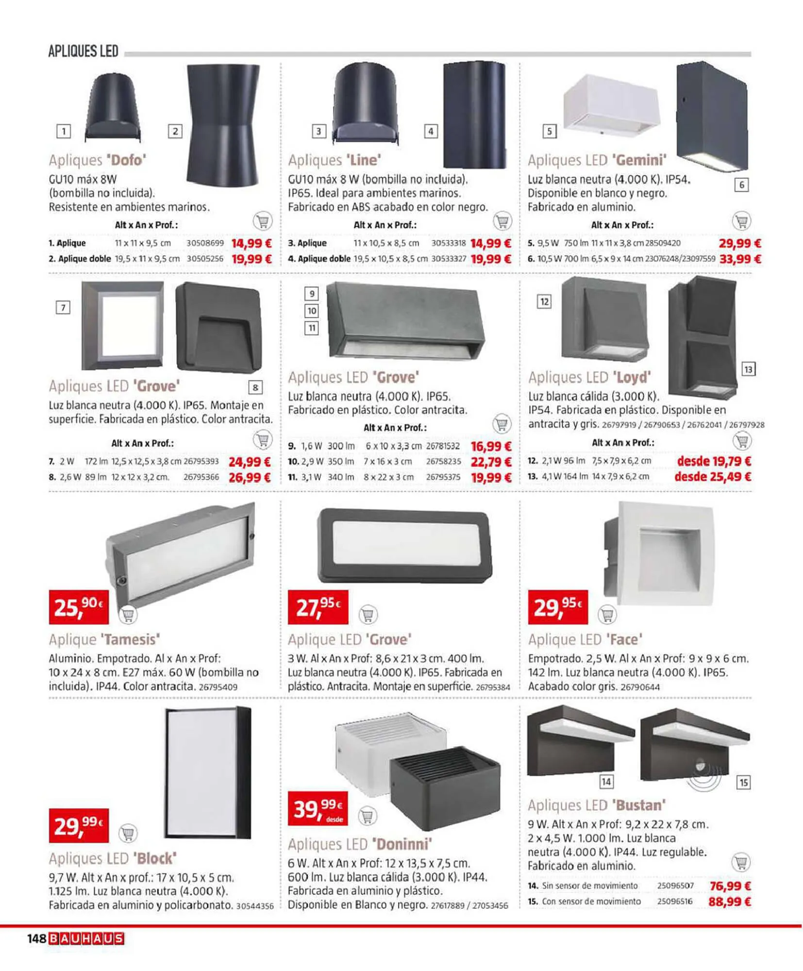 Catálogo de Folleto Bauhaus 7 de marzo al 15 de agosto 2023 - Página 148
