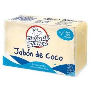 Jabón Coco Elefante Blanco Mimidu 225 g