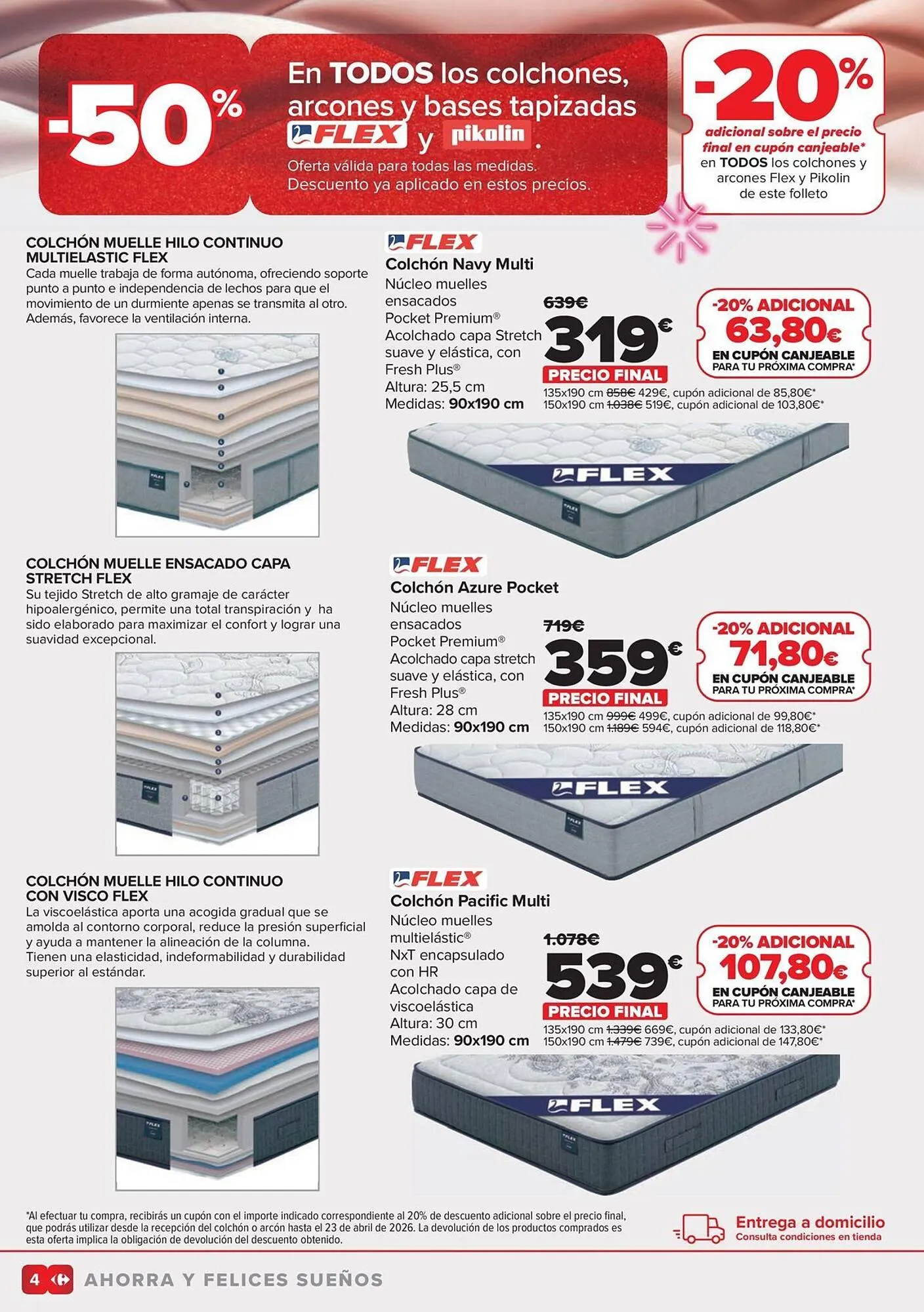 Catálogo de Folleto Carrefour 25 de febrero al 23 de marzo 2026 - Página 4