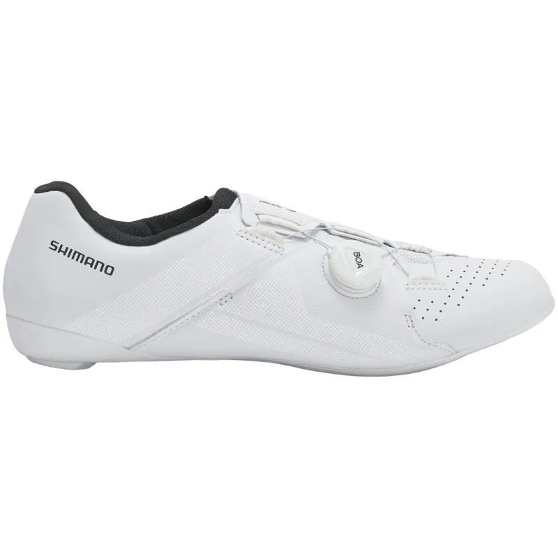 ZAPATILLAS CICLISMO CARRETERA SHIMANO RC300 BLANCA
