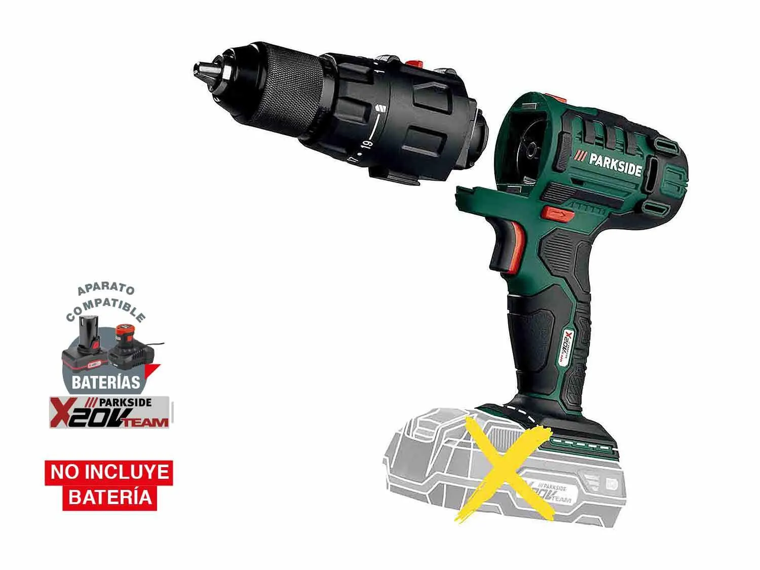 Multiherramienta recargable 3 en 1 20 V