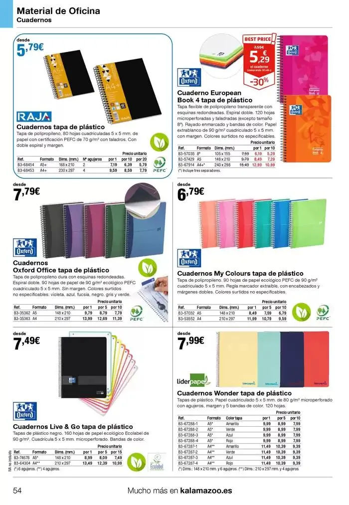 Catálogo de Staples Kalamazoo Catálogo General 9 de enero al 30 de septiembre 2025 - Página 54
