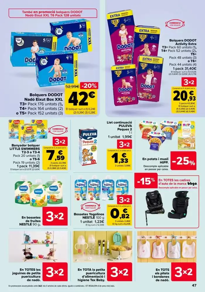 Catálogo de 50% QUE VUELVE + 3x2 10 de abril al 21 de abril 2025 - Página 47