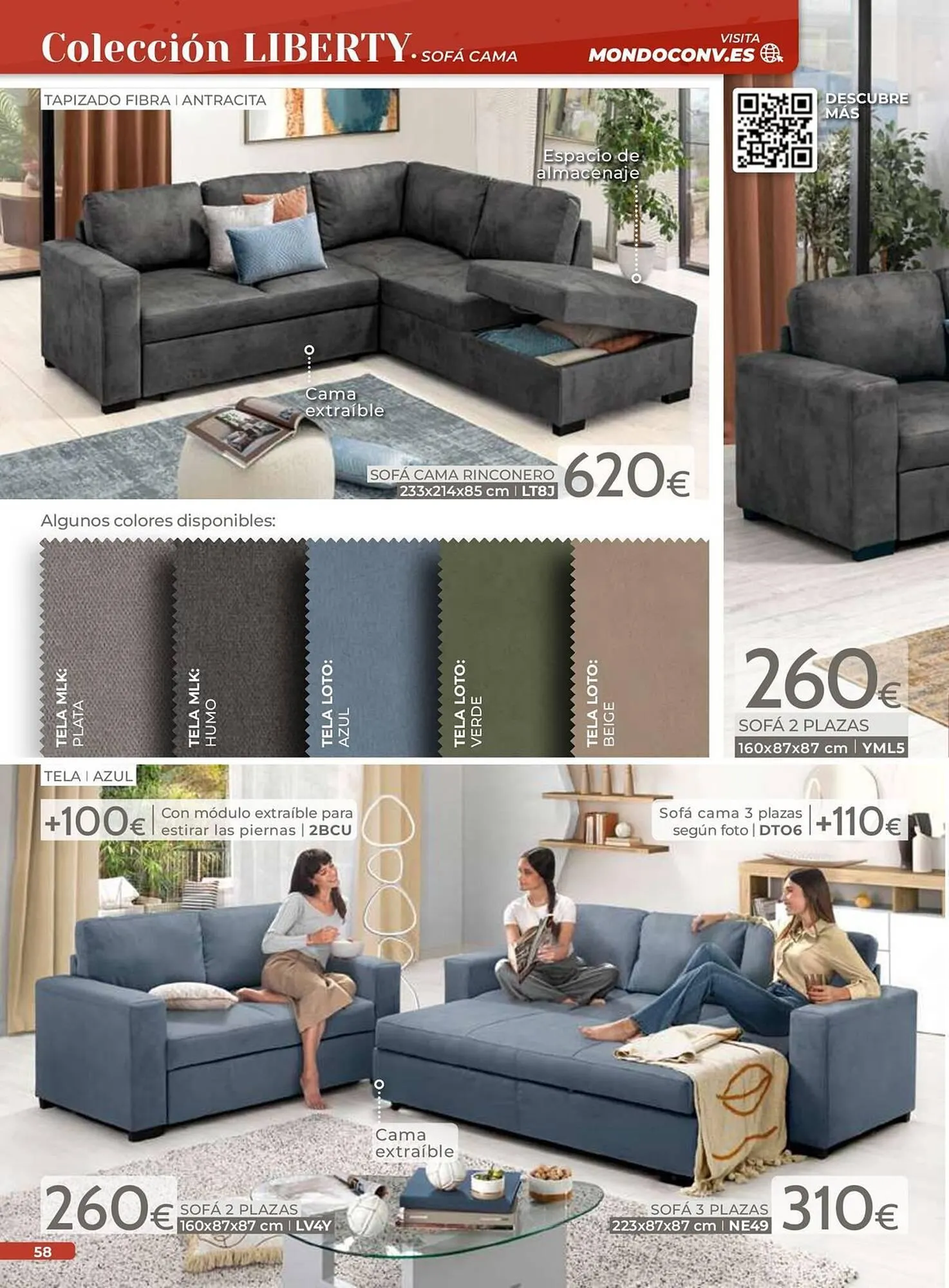 Catálogo de Catálogo Mondo Convenienza 2 de octubre al 28 de febrero 2026 - Página 60
