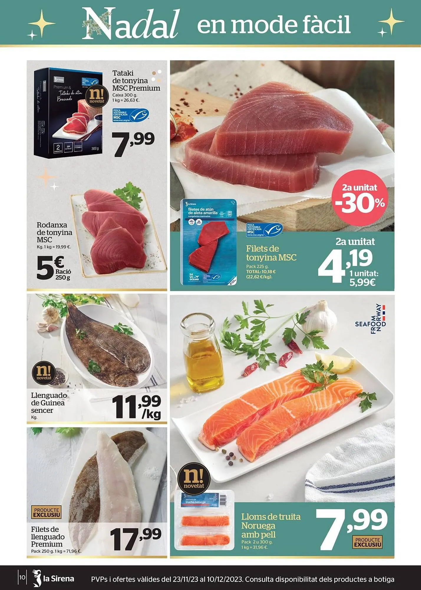 Catálogo de Folleto La Sirena 23 de noviembre al 10 de diciembre 2023 - Página 10