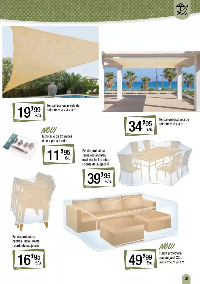 Catálogo de Catàleg vàlid del 18 de març al 25 d’agost 18 de marzo al 25 de agosto 2025 - Página 15