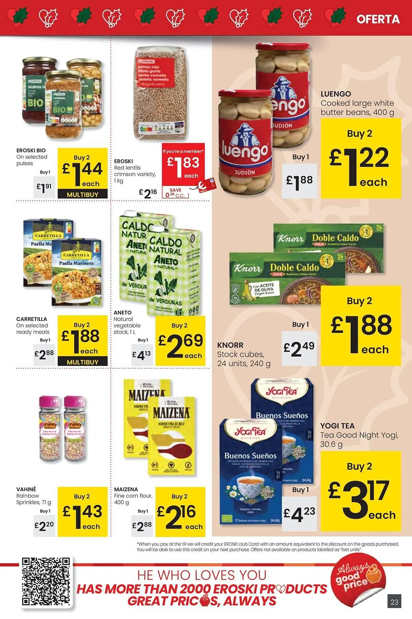 Catálogo de Folleto Eroski 18 de diciembre al 31 de diciembre 2025 - Página 23
