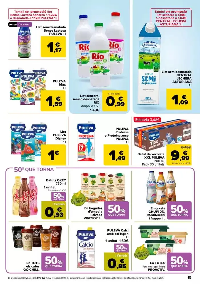 Catálogo de 50% QUE VUELVE + 3x2 10 de abril al 21 de abril 2025 - Página 15