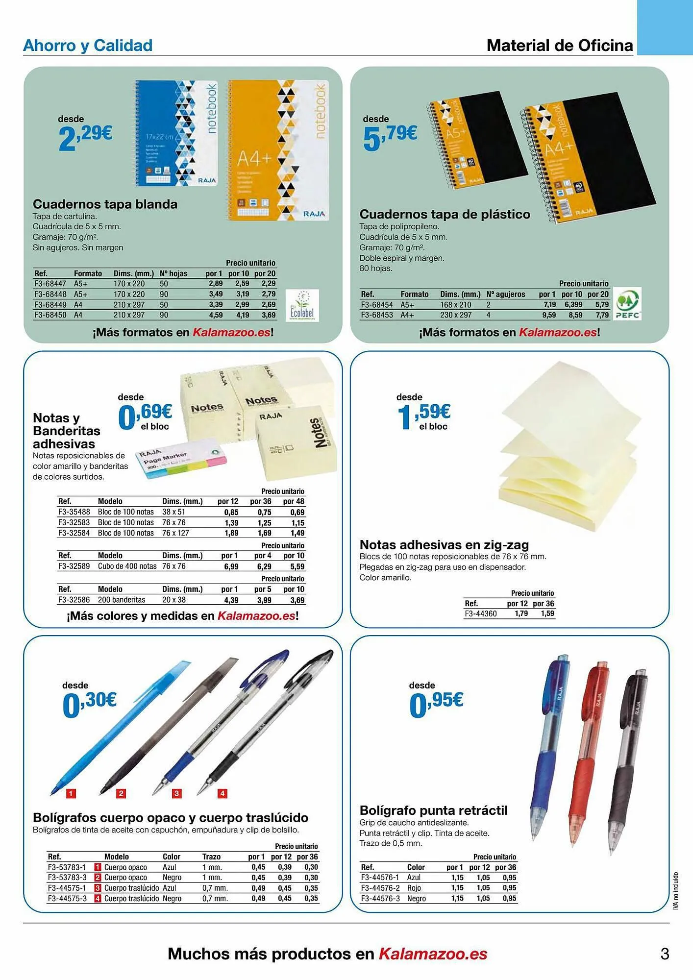 Catálogo de Folleto Staples Kalamazoo 9 de mayo al 30 de septiembre 2023 - Página 3