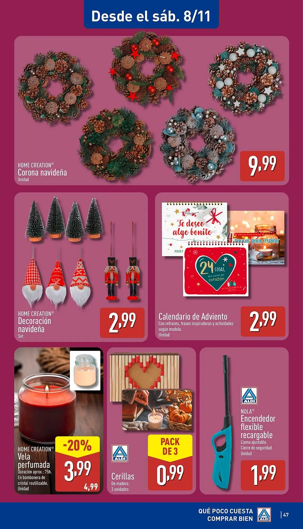 Catálogo de Folleto ALDI 3 de noviembre al 9 de noviembre 2025 - Página 47