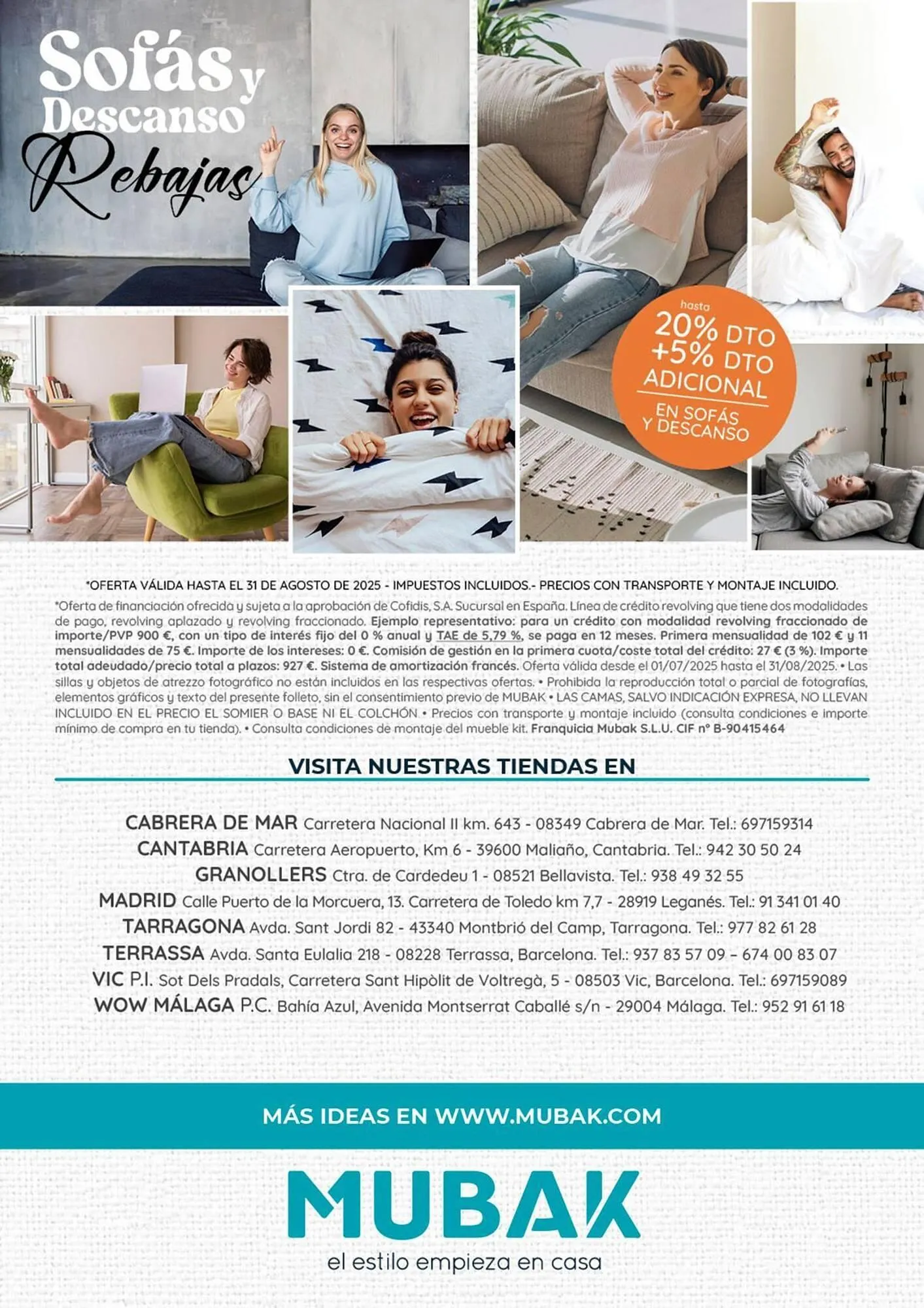 Catálogo de Folleto Mubak 1 de julio al 31 de agosto 2025 - Página 28