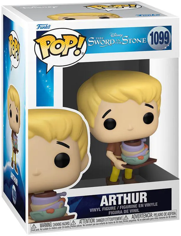 "Arthur Vinyl Figure 1099" ¡Funko Pop! de Merlín el Encantador