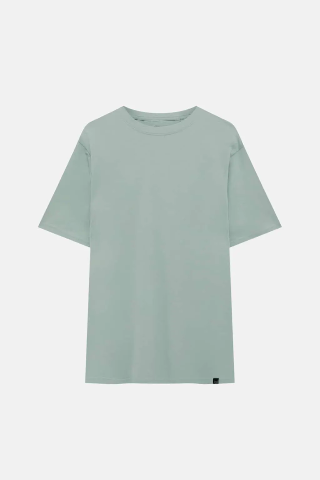 Camiseta básica manga corta algodón