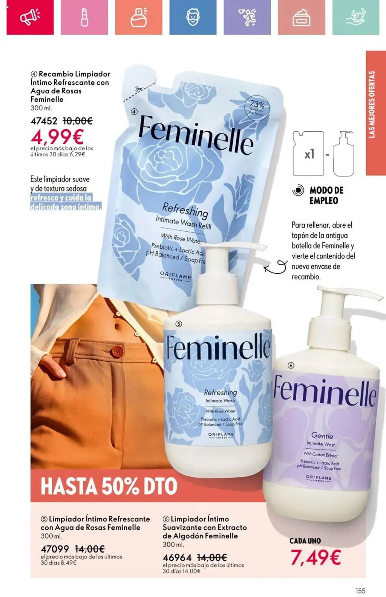 Catálogo de Folleto Oriflame 13 de julio al 2 de agosto 2025 - Página 155